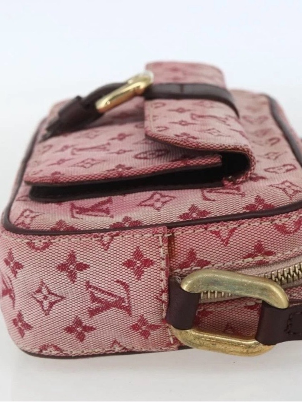 Louis Vuitton Juliette Pink/Burgundy Monogram Crossbody - Picture 12 of 13